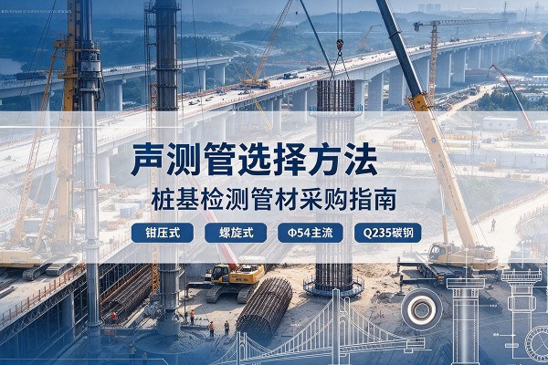 墨脱声测管选型标准