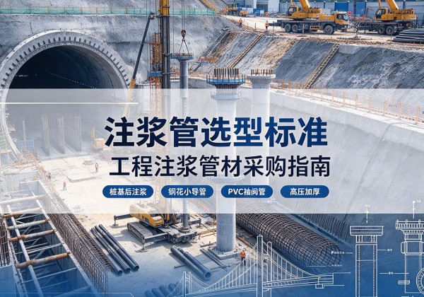墨脱注浆管选型标准