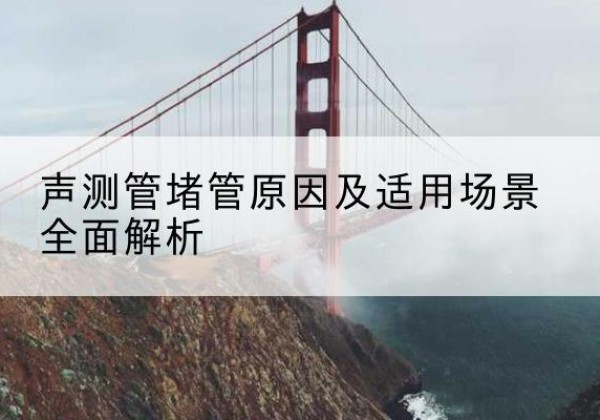 墨脱声测管堵管的主要原因有哪些？-声测管堵管原因及适用场景全面解析